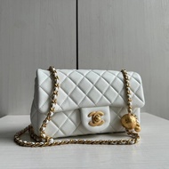 Top Three Standards Complete 1: 1 Ball Lambskin Big Camera Bag Square Fat Golden Ball Small Steel Ba