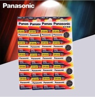 5ชิ้น Panasonic แบตเตอรี่ CR1620 3V button battery.