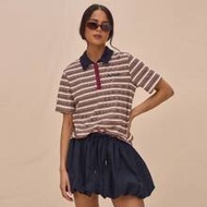 เสื้อโปโลแขนสั้นปักลายทางทรงหลวม คอปก ลาย "Street Style Book Shop" เสื้อยืดกราฟิกโอเวอร์ไซส์ สำหรับส