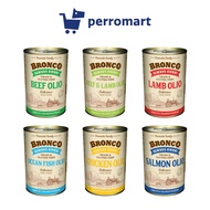 Bronco Olio 390g Grain-Free Wet Canned Dog Food (Beef / Beef & Lamb / Chicken / Lamb / Ocean Fish / 