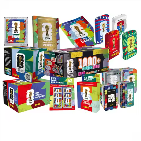 2026 Panini World Cup Hardcover Album Gold Silver Version Limited 2026 Official Sticker Collection F