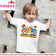 Áo thun Nam Nữ Vonesa, áo phông Unisex Nam Nữ có Size từ 25-84kg B1