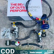 master pump brake Universal P19 Brake Masterpump Brake Clutch Left Right With Tank Brembo1 All Bike 