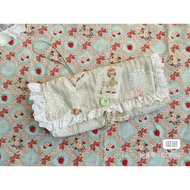 Blythe Doll Bag Handmade Vintage Fabric Soft Fur Lining