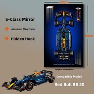Modern Minimalist Formula Display Board Wall Mounted Picture Frame for Lego Ferrari SF24 Red Bull 42