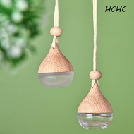 ELLSWORTH Car Perfume Pendant Glass Empty Refillable Bottle Car Styling Accessory Frosted/Transparen