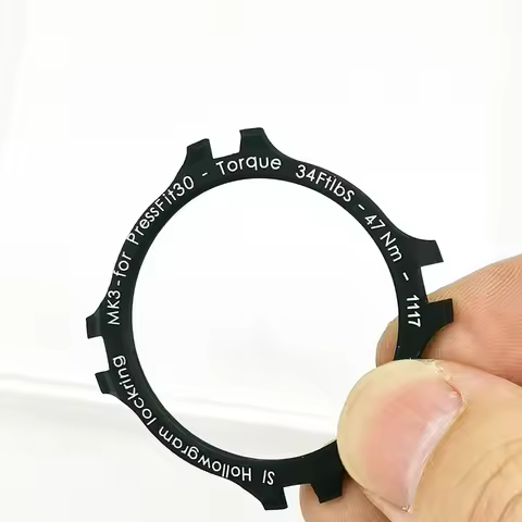 NEW HOT In Stock-Cnc Aluminum Alloy Lock Ring For Cannondale Hollowgram Spider Lockring KP021/, Supe