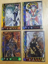 三國志大戰遊戲閃卡 總共 16張