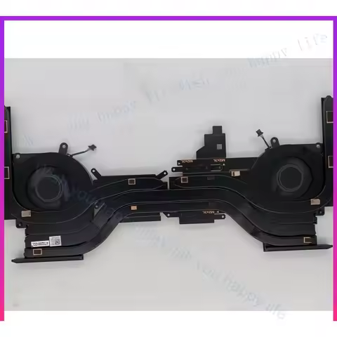 LL New For Dell Alienware X17 R2 CPU Graphics Heatsink With Fan YV8VF 0YV8VF