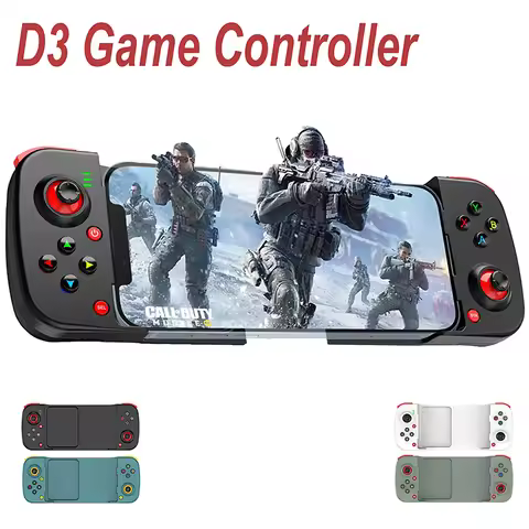 BSP-D3 Wireless Mobile Phone Gamepad for IOS/ Android/ Hongmeng Expandable Bluetooth Controller for 