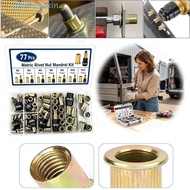 ANHENGXIN Rivnut Kit, Riveting Tool Heads Simple Tool Rivet Nut Tool, Nut Kit Nut Set Carbon Steel R
