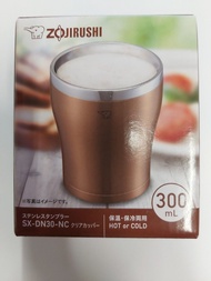 (訂購) 日本 Zojirushi 象印 不鏽鋼 保溫杯 0.3L 透明銅