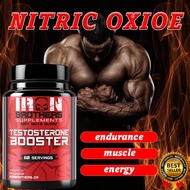 Nitric Oxide Supplement with L-Arginine | Maximize Blood Flow and Vessels | Increase Muscle Pump, Energy and Endurance, Pre Workout Supplement, Energy Supplement for Men