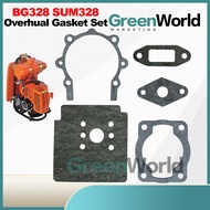 BG328 SUM328 Mesin Rumput Overhaul Gasket Set BG328 Mesin Rumput Gasket Set
