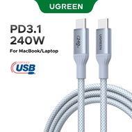 UGREEN PD240W USB C to USB C Cable Fast Charging E-Marker Chip 480Mbps Data Transfer Speed for iPhon