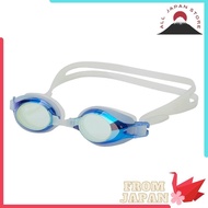 【FINA approved】arena Swimming Goggles for Juniors 【Trenti】 Yellow x Clear x Blue x Clear Free Size Mirror Lens Anti-fog (Linen Function) AGL-4300MJ