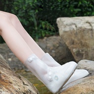 ถุงคลุมรองเท้ากันน้ำ PVC ที่ครอบรองเท้ากันฝน กันน้ำ ปีนเขา วันที่ฝนตก การใช้งานกลางแจ้ง เหมาะสำหรับรองเท้าทุกชนิ