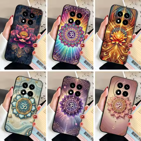 Soft Silicone Phone Case for Xiaomi Redmi Note 15 14 13 12 Mandala Chakra Insist Yoga Shell 11 Pro P