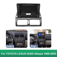 9 Inch 2 Din Car Radio Fascia Frame Android Radio Audio Dash Fitting Panel Kit For TOYOTA  LEXUS IS2