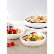 Soup Noodle Bowl Household Large Unique Creative Fruit Bowl Japanese Style Bowl Japanese Style Bowl 