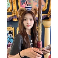 hair band flower hair clip for women Duffy Duffy Duffy Bear Amusement Park Cute Props Headband