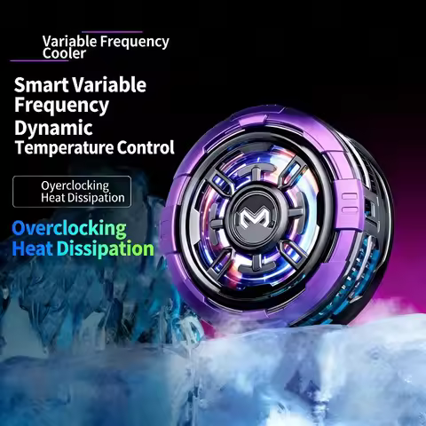 MEMO CX08 Pro Magnetic Semiconductor Phone Cooler, Icing Cooling Gaming Radiator for PUBG, Universal