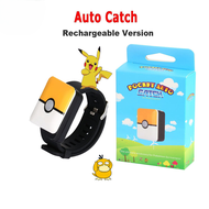 YUNew Auto Catch Square celet Rechargeable Pokemon Go Plus Bluetooth Wristband Automatic Catch Smart