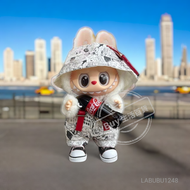 全城熱賣 - 可樂Labubu衫 馬卡龍坐坐labubu衫衣服全套包波鞋包帽（不包公仔)可愛系列(labubu clothing拉布布服裝 for popmart) LABUBU1248