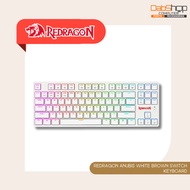 REDRAGON ANUBIS WHITE (K539RGB) BROWN SWITCH