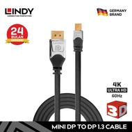 LINDY Kabel Mini Display Port to DisplayPort Cable (Mini DP to DP) 5m