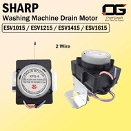 SHARP ESV1015 / ESV1215 / ESV1415 / ESV1615 Drain Motor Washing Machine | Mesin Basuh Drain Motor SH