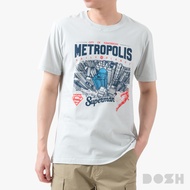 DOSH MENS T-SHIRTS SUPERMAN เสื้อยืดคอกลมผู้ชาย DSMT5215-GY (XS-XL)