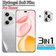 3in1 Hydrogel Film For Honor400 Honor 400 Pro Lite 200 Smart 5G Soft Screen Protector Back Cover Fil