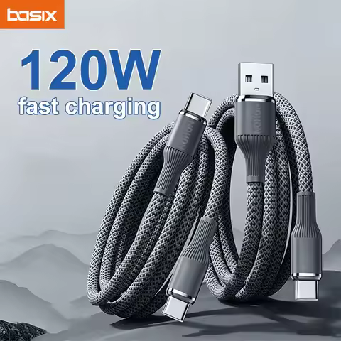 120W Type C to Type C/USB to Type C Super Fast Charging Cable Matte Surface Data Transfer Speed FOR 