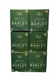 Natural Organic Barley Drink Mix with Herbal Detox - 60 Sachets Energy Tea for Men and Women