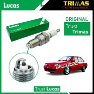 TRIMAS Proton Saga Iswara 1.3 1.5 1985-2007 Carburetor Original Lucas Spark Plug (4 PCS)