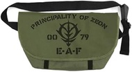 Cospa Mobile Suit Gundam Zion Earth Army Messenger Bag, Approx. H 10.6 x W 18.9 x D 6.3 inches (27 x