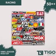 Rally F1 Racing Sport Drift Sticker Pack - Cool Racing Stickers for Motorcycle, Helmet, Laptop Decor