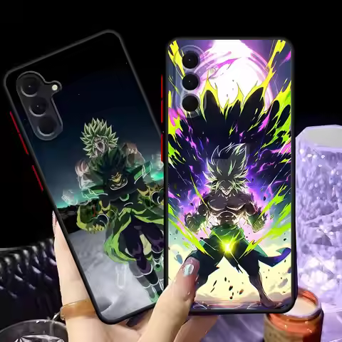 Dragon Ball Broli Goku Case for Samsung Galaxy A35 A36 A25 A26 A54 A22 A73 A52 A56 A24 A53 A21s A34 