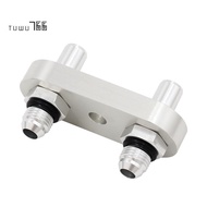 Sealant Plate with 6AN Fittings 551121 6L80E 6L90E 8L90E Transmission Cooler Line Adapter Seal