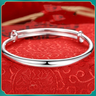 MY Jewellery Silver 925 Original Malaysia Bangle Sterling Silver Aldult Bracelet Gifts for Women Ban