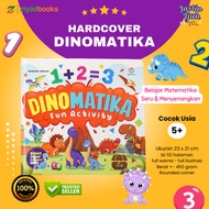 [READY] FUN ACTIVITY DINOMATIKA book educational ACTIVITY book for children 2 3 4 5 years old CUTE D