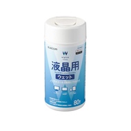 ELECOM無酒精液晶螢幕擦拭巾/ v4-80P