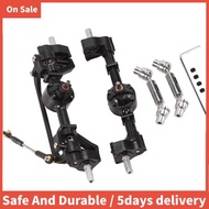 2Pcs Front and Rear Portal Axle with Metal Drive Shaft for  C14 C24 C24-1 C34 C44 B14 B24 1/16 RC Ca