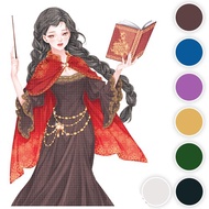 Naomi (7色) 18 (honne market) 人物貼紙 女孩貼紙 黑浣熊