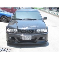 ADT車燈車材 BMW E46 98-05 四門改M3前保桿套件含霧燈，提升愛車運動感與行車安全