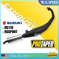 PROTAPER RGSPORT / RG110 / RG SPORT / RGV 120 STANDARD OPEN RACING EXHAUST PIPE EKZOS EXZOS STD RACI