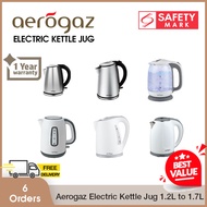 Aerogaz Electric Kettle Jug 1.2L to 1.7L
