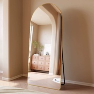 【Gold】MOK Body Mirror 150-180CM Mirror With Stand Floor-To-Ceiling Wall Mounting Mirror Full Body Me