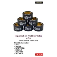 HYPERTECH XR-PRO HYPER ROLLER COPPER 20X12 8G 9G 10G 11G 12G 13G 14G NVX NMAX NOUVO LC EGO LC AVANTI